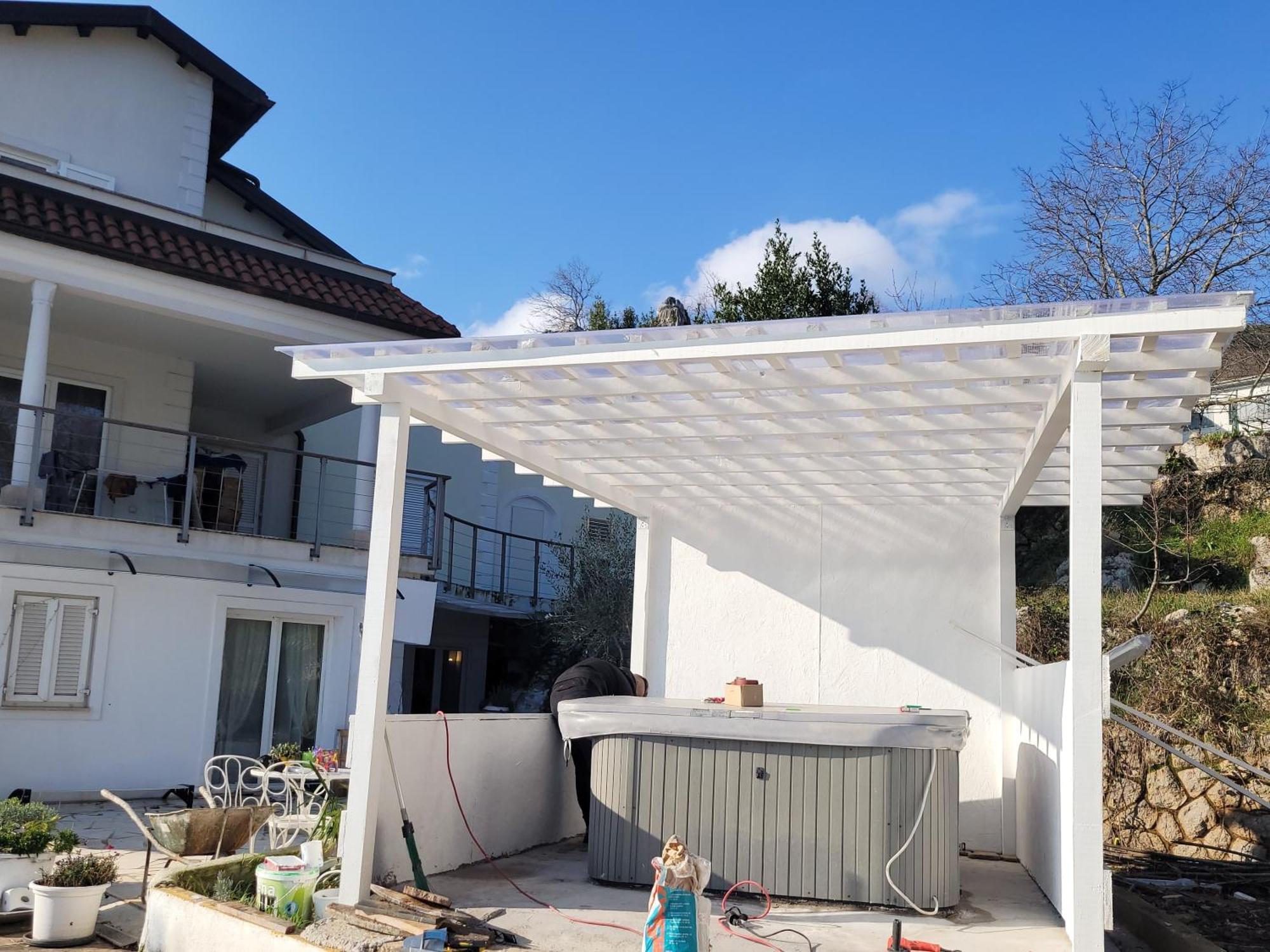 Apartments Chiara Mit Meerblick Und Pool Und Jacuzzi Lovran Cameră foto